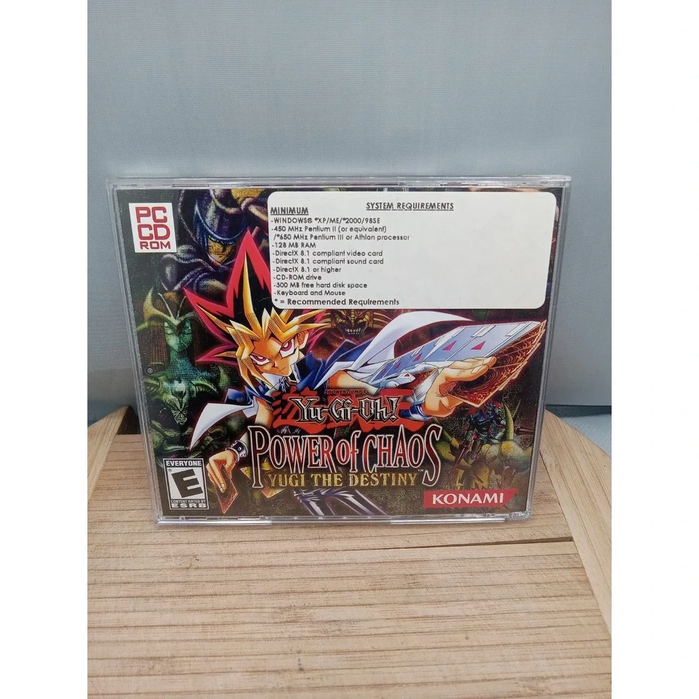 Yu-Gi-Oh! Power of Chaos: Kaiba The Revenge & Yugi The Destiny PC CD-ROM‎ Games